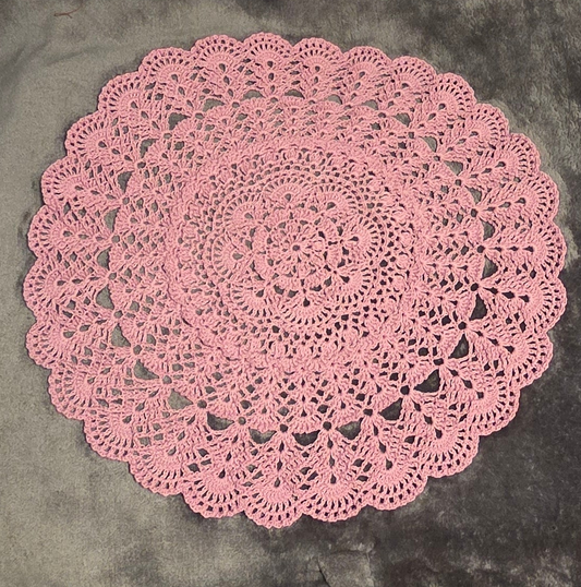 Cotton doily *Excellent*